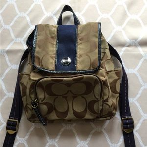 Coach Back pack purse